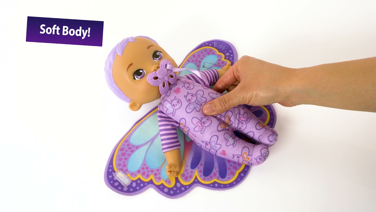 My Garden Baby My First Baby Soft Swaddle Butterfly Doll 