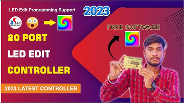 Lededit 2022 20 Port Pixel Led Controller|@sunnyelectronicstudio|Pixel led Controller