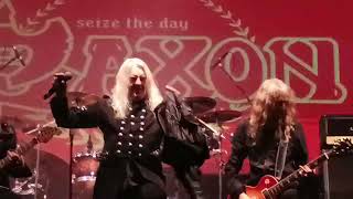 Saxon - Princess of the Night Live Monterrey México Café Iguana 29 11 23