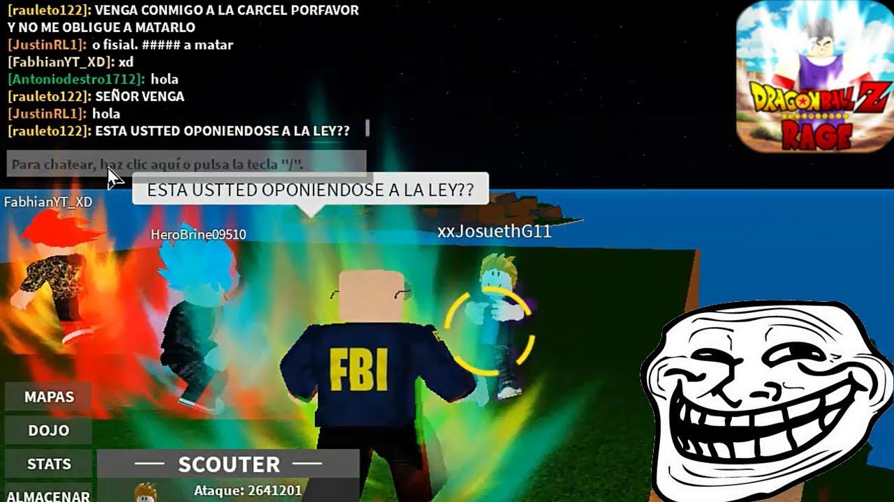 God Vs Ssj Dragon Ball Z Rage Roblox By Abelitro - mafia mui vs los defensores z guerra de clanes roblox