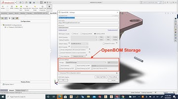 PREVIEW: OpenBOM storage for CAD add-in and file management