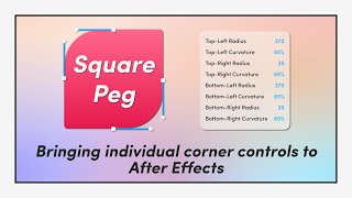 Square Peg For After Effects