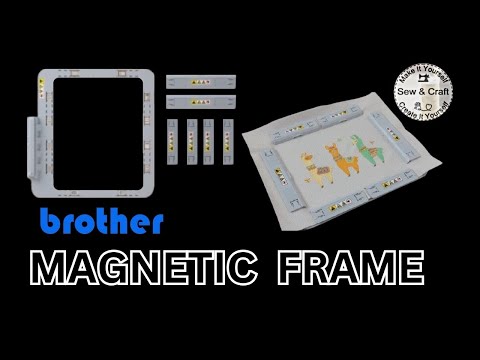 Brother Hoopnetic Magnetic Sash Frame 5 x 7 Inch