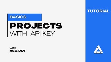 How to Create a Project by API Key in ASO.dev | App Store Connect Integration Guide