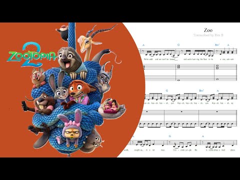 Zoo (Zootopia 2) (lyrics chords) - Shakira