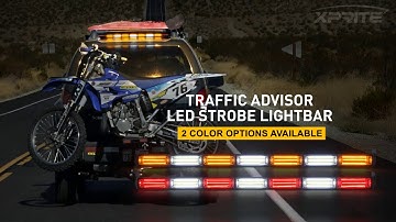 Xprite 31 inch Traffic Advisor COB LED Strobe Emergency Light Bar