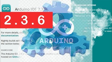 Download install Arduino IDE 2.3.6 for windows 8,10,11 64 bit. The latest Arduino IDE for you  2.3.6