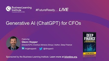 Generative AI (ChatGPT) for CFOs