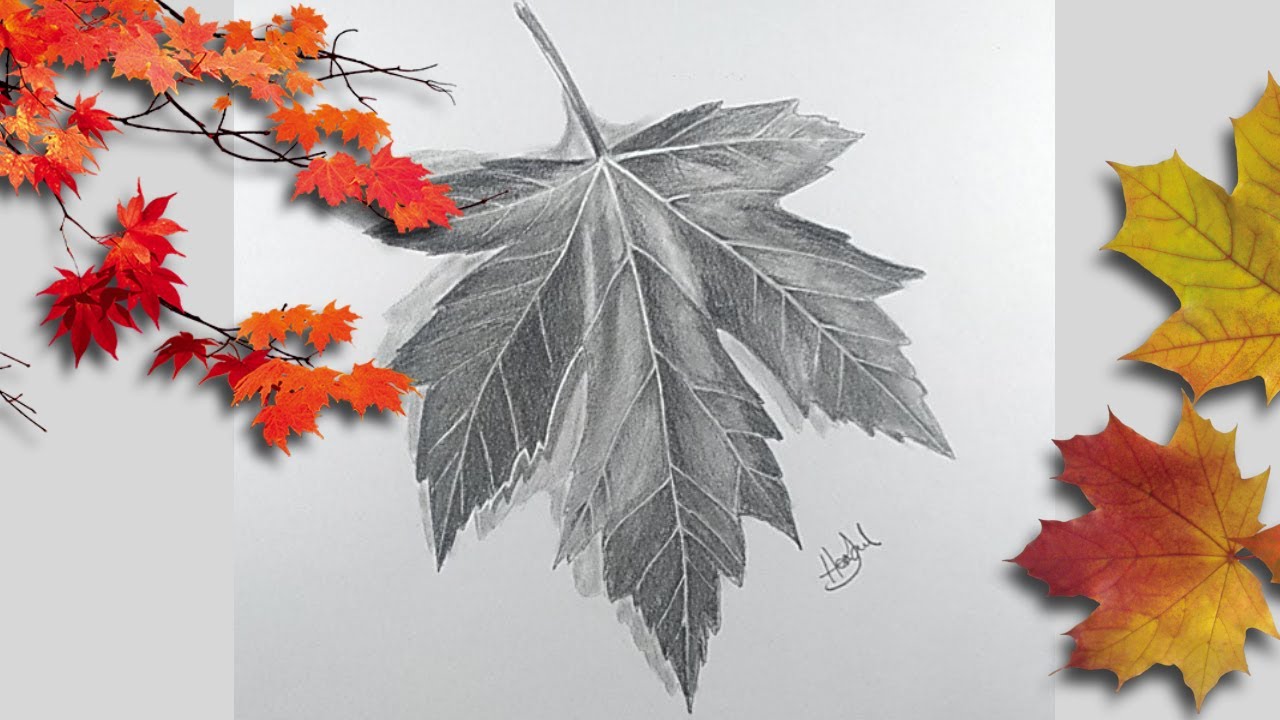 Realistic leaf painting - Creative Hands - Quora