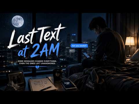 Last Text at 2AM 💔 | Emotional Pop Ballad About Unanswered Love & Letting Go (Official Lyric Video)