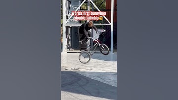 Worlds first bunnyhop double tailwhip‼️By Egor Antoshiin! #bunnyhopdoubletailwhip #bmx #doublewhip