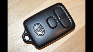 TOYOTA Camry / Avalon Key fob battery replacement - EASY DIY