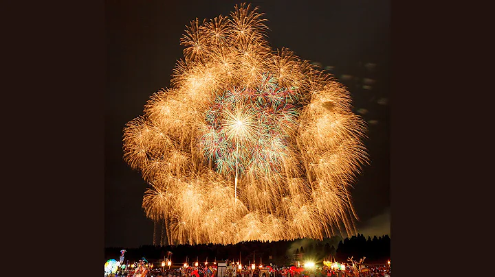 1200mm and 900mm shell ! Large  Fireworks in Katakai Japan  2014　 四尺玉　片貝祭り - DayDayNews