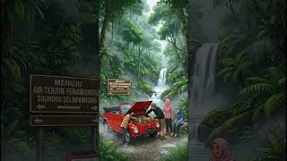 Air Terjun Penawangan Srunggo #VWSafari #Animasi #Selopamioro #AirTerjunPenawangan #belajaranimasi
