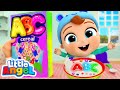 Baby John Learns ABC's (Alphabet Song) | Little Angel Kids Songs & Nursery Rhymes