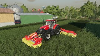 koszenie trawy w farming simulator 19 #61