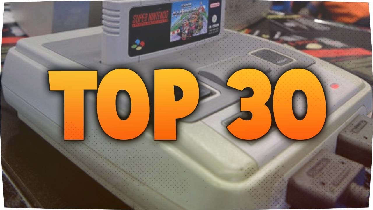 SUPER NINTENDO MINI TOP 30 JUEGOS QUE DEBERIA TENER - YouTube