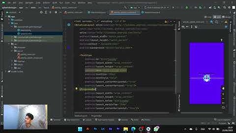 TUTORIAL MEMBUAT SPLASH SCREEN YANG MENGARAH KE FORM LOGIN PADA ANDROID STUDIO