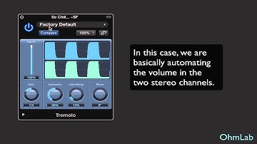 Autopan Effect Using Tremolo - Creating Tracks