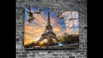 Vidéo de montage BELLART Tableaux sur verre