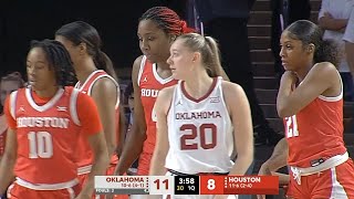 Oklahoma vs Houston College Basketball Game Full Highlights 2024