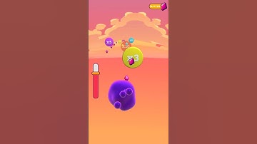 Blob Runner 3D - NOOB vs PRO vs HACKER In BLOB RUNNER 3D! (SUPER SATISFYING APP GAME!) - #Shorts 36