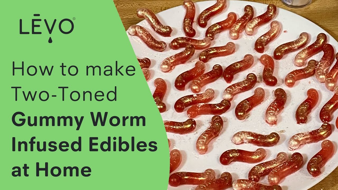 Gummy Worm Embeds 8 Cavity Silicone Mold 147