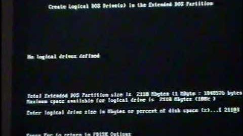 Hardware Tutorial In Urdu Make & Delete Partition In Win98