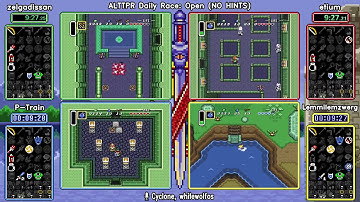 Open (No Hints) 073119. ALTTP Randomizer Daily Race.