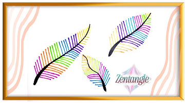 Easy Zentangle Patterns for Beginners Relaxing Art Tutorial