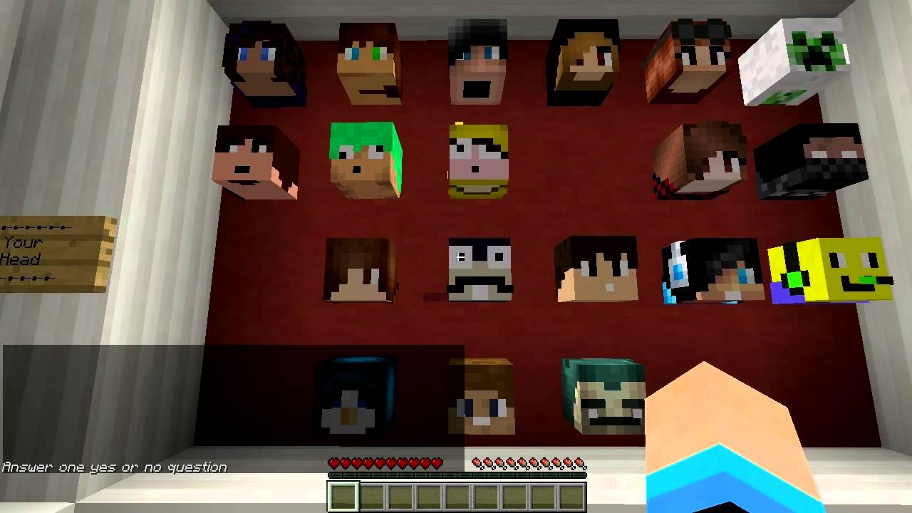 Minecraft Mini-Game: SUBSCRIBER GUESS WHO! w/ Vasehh & StrauberryJam