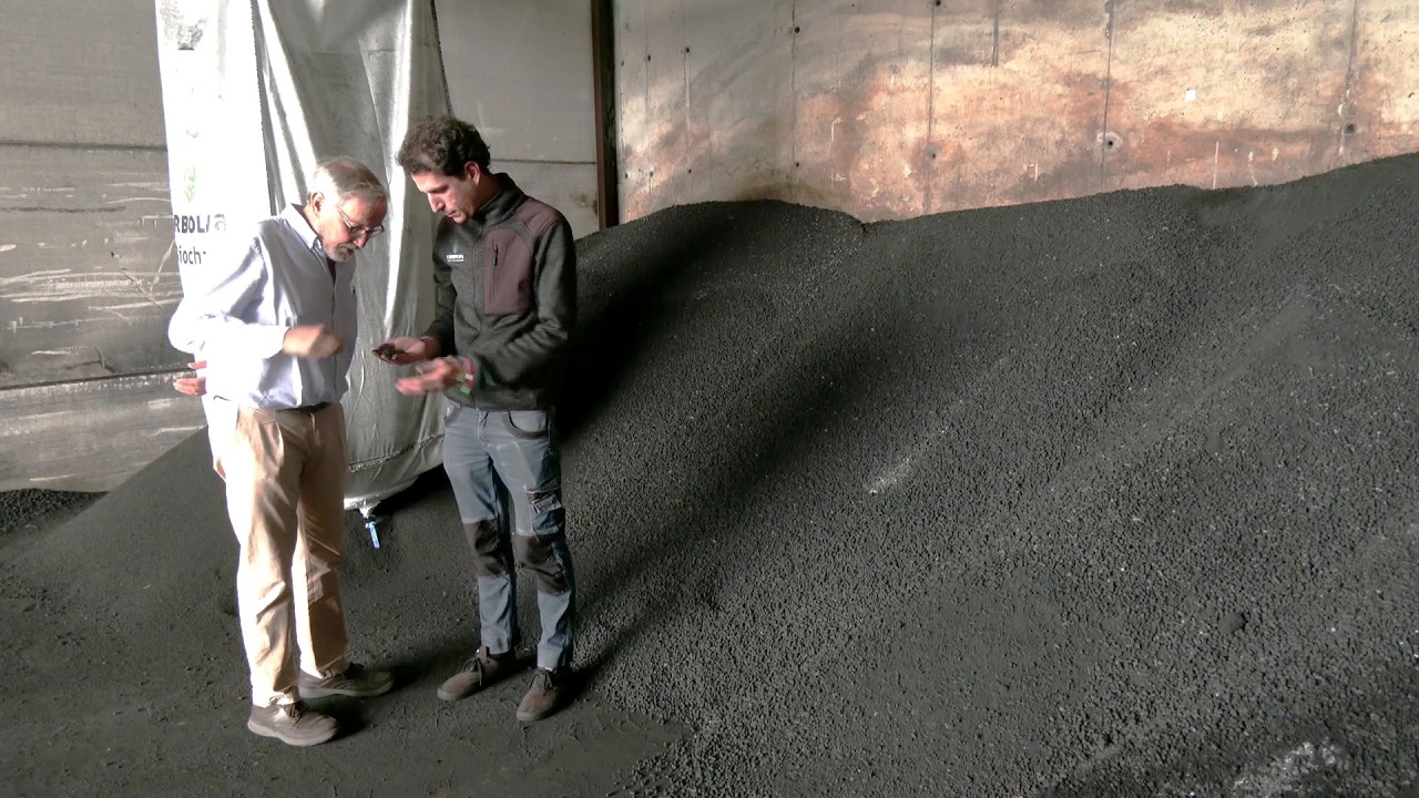 Biochar del pinyol d'oliva: a Jaén ja ho fan sense contaminar. Per què no aquí?