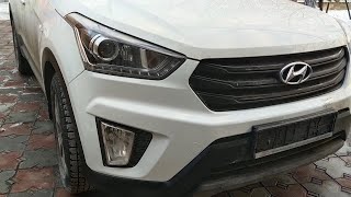 Как снять передний бампер Hyundai Creta