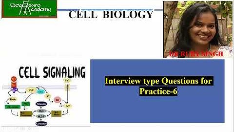 Interview Type Cell Biology Questions for Practice_6 #Myself had asked at IISER Pune interview