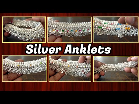 Kalyana Kolusu | Silver Anklet | Payal Design