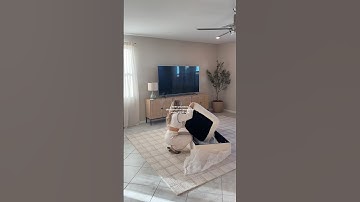 Amazon cloud couch unboxing #homedecor