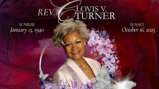 "Celebrating the Life & Legacy of Rev. Clovis V. Turner"