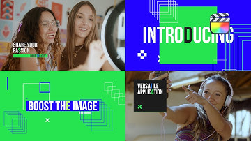 Video Show Modular Template for Final Cut Pro — MotionVFX