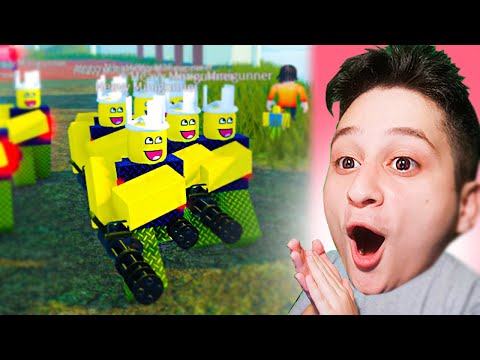 ჩემი ნუბების არმია Noob Army Tycoon roblox ubralod noobi