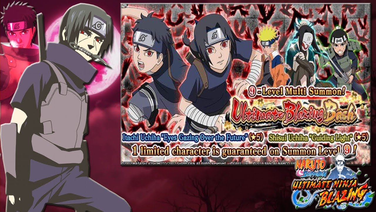 Itachi And Shisui Uchiha Summons открываем витрину Naruto Ninja Blazing 21