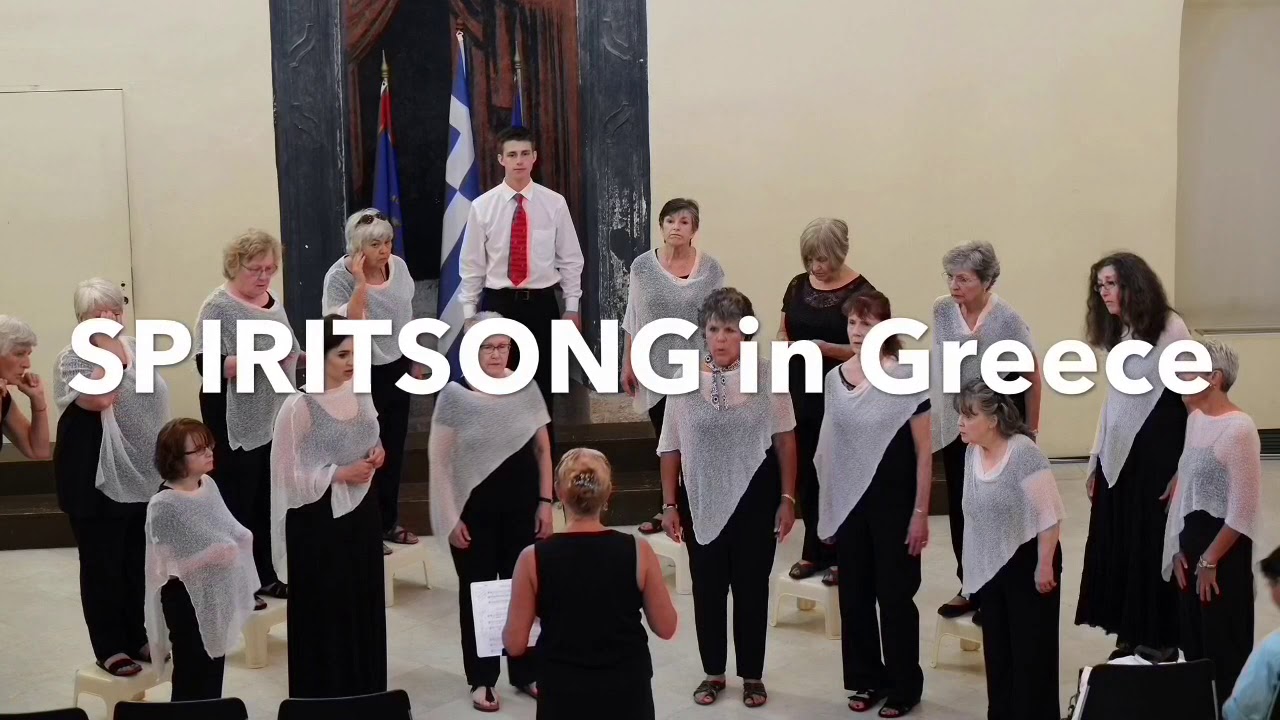 SPIRITSONG international choir opening to concert in Greece YouTube