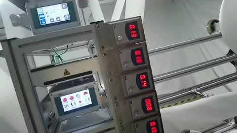 Web guide on mask machines 6