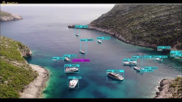 YOLOv3 detection from a drone view for humans and other objects on the water surface