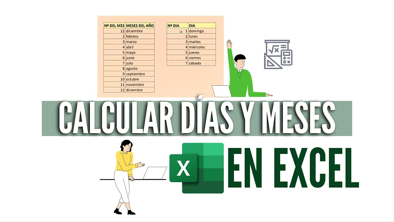Formula Para Calcular A Os Y Meses En Excel Printable Templates Free