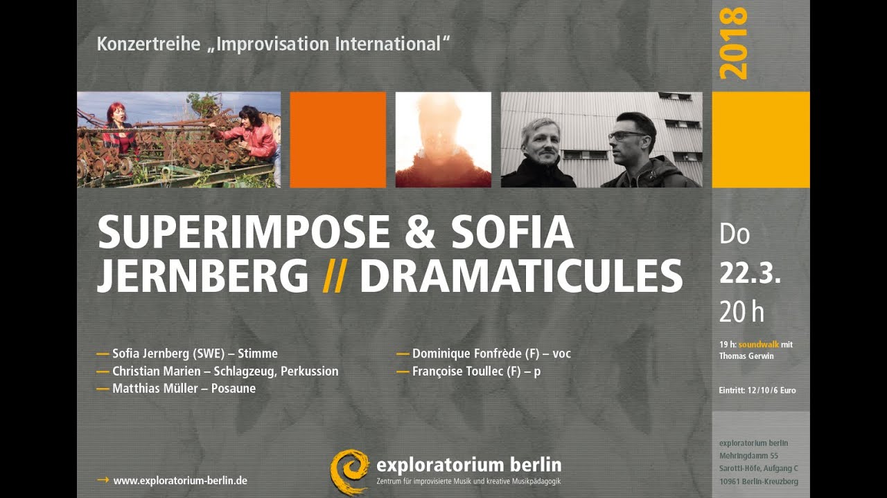 Superimpose & Sofia Jernberg | exploratorium berlin