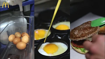 ¿De qué están hechos los huevos de McDonald's?