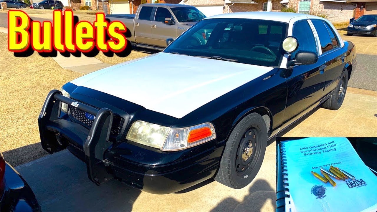 Copart $1250 2009 Ford P71 Crown Vic Police Car - Finishing for Paint ...
