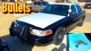 Copart $1250 2009 Ford P71 Crown Vic Police Car - Finishing for Paint!