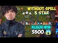 Without Spell 3 Star? | Klaus Impossible 3 Star Attack 🔥 | Klaus Win $500