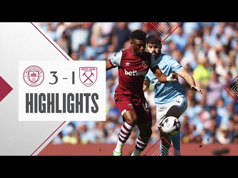 Manchester City 3-1 West Ham | Premier League Highlights